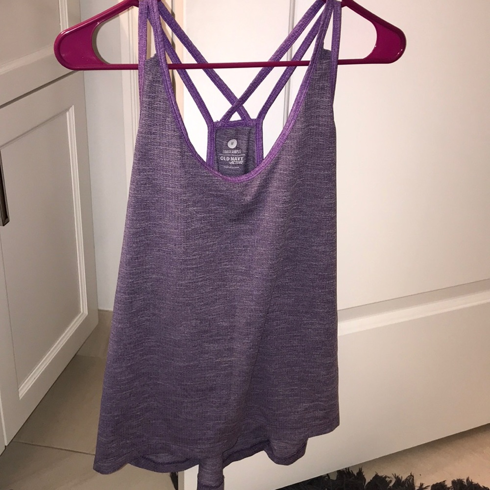 Old navy active strappy tank top